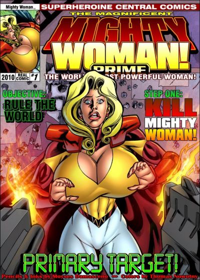 Superheroinecentral poderoso mulher prime no principal alvo